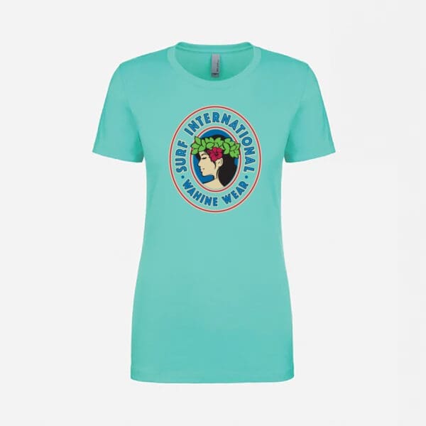 A women 's t-shirt with an image of a woman and the words " international peace week ".